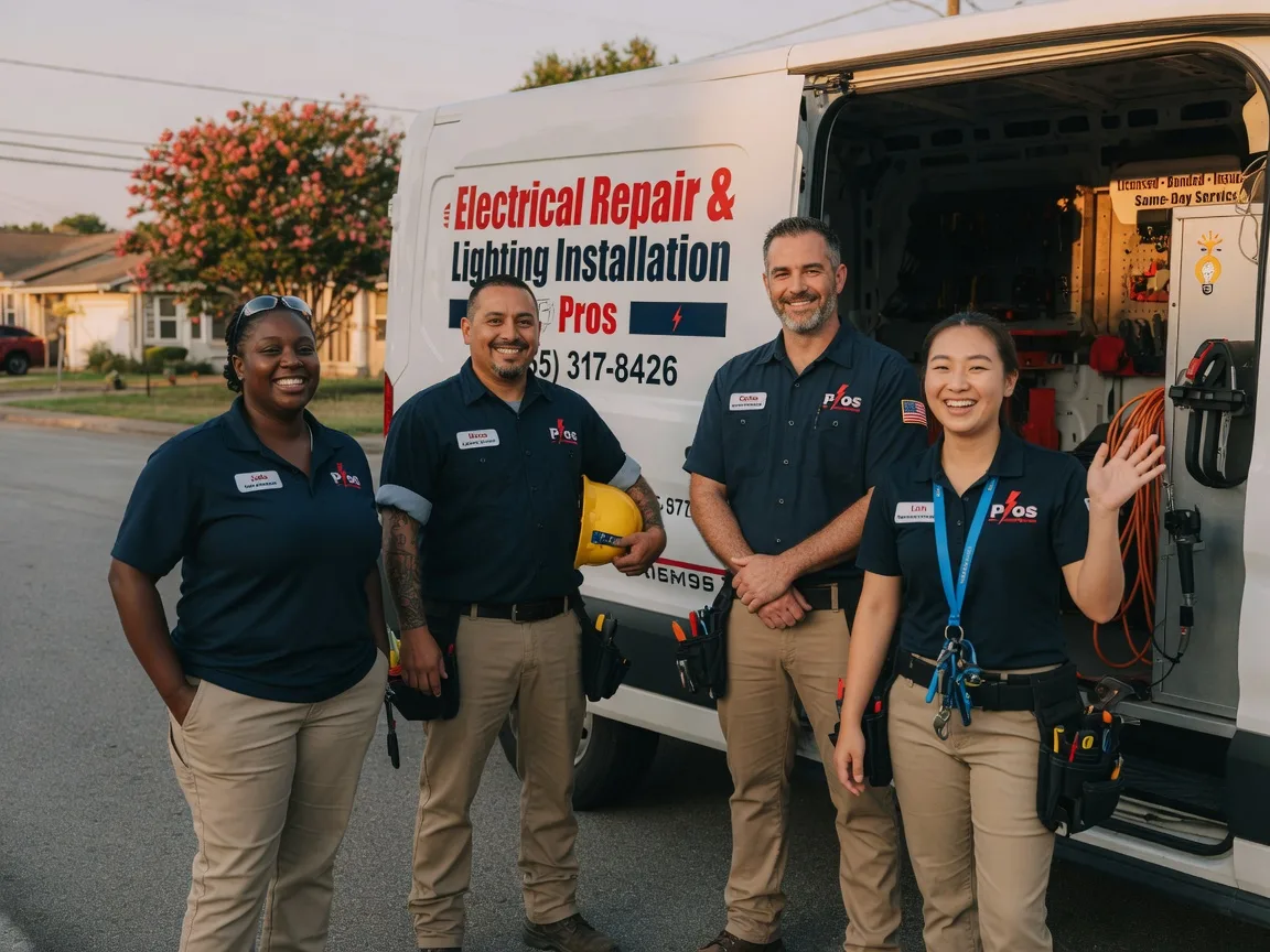 Licensed Electrician company in Winnie, TX